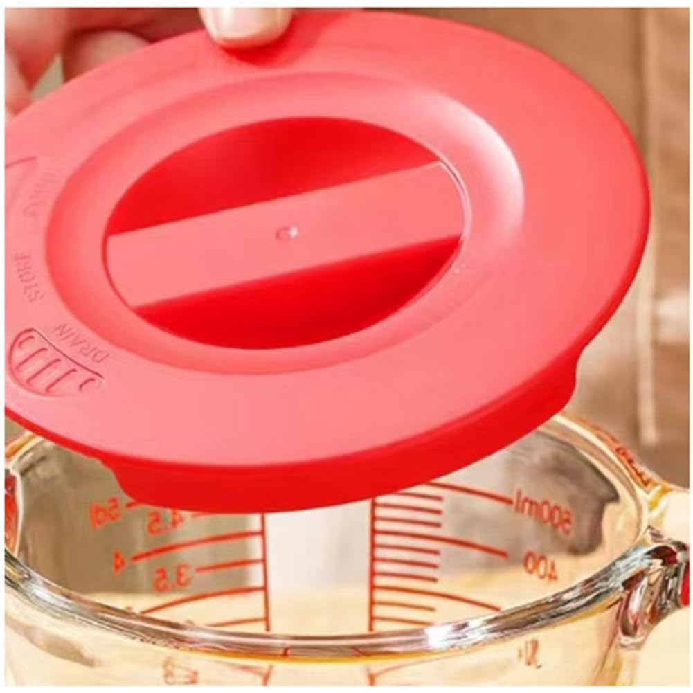 Aundhegrtt For Baking& Cooking Ideal Glass Measuring Cups Set, Microwave and Dishwasher Safe 1000ml