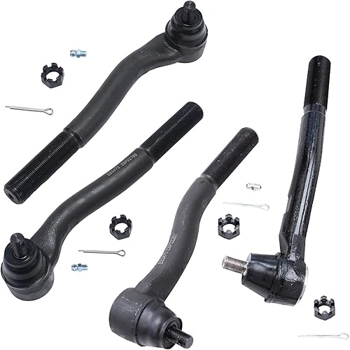 Miniatura 95 de Detroit Axle - 4 barras de acoplamiento delanteras para Chevrolet Trailblazer GMC Envoy 2002-2009 2003 2004 2005 2006 2007 2008 Reemplazo de