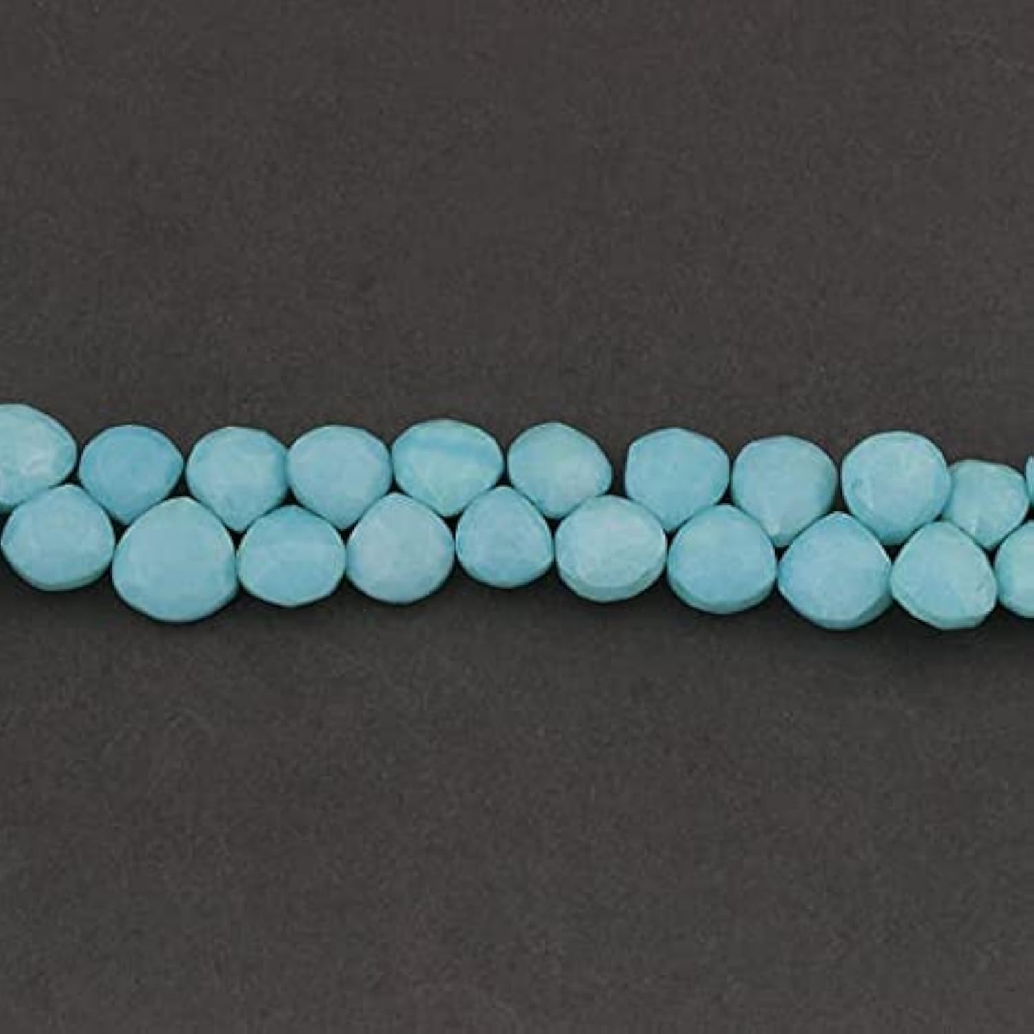 Opale bleue du Pérou en briolettes facettées LKBEADS pour la création de bijoux artisanaux