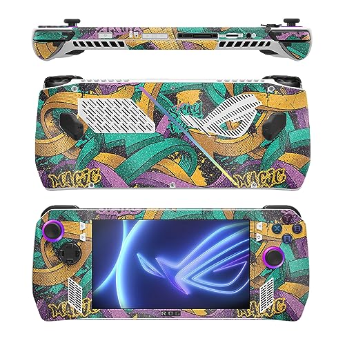 Image of MightySkins Skin Compatible with Asus ROG Ally - Puppy Fall | Protective, Durable, and Unique Vinyl Decal wrap Cover | Easy to Apply, Remove, and Change Styles