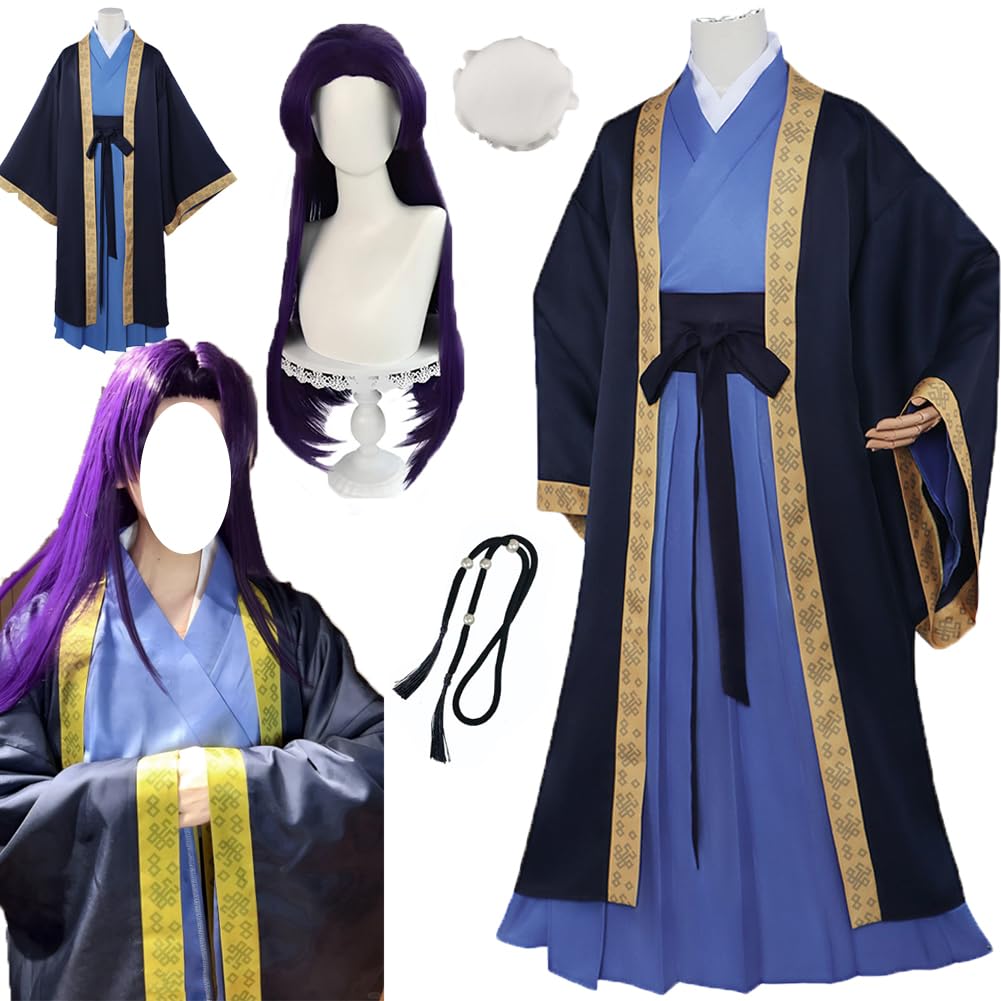 The Apothecary Diaries Cosplay Costumes Jinshi Cosplay Costume Hanfu Kimono Uniform