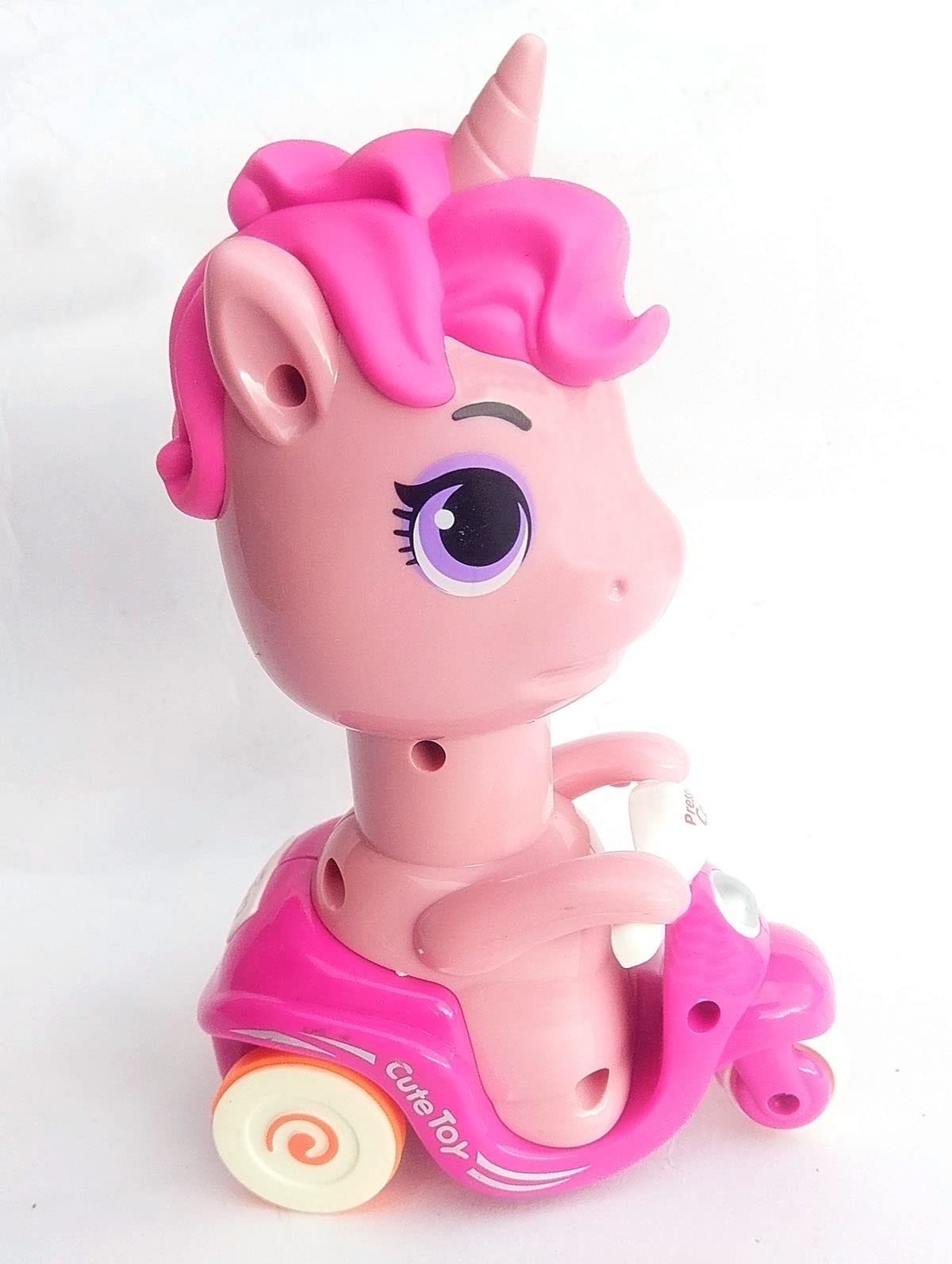 Squidsy Cute Unicorn Pressure Scooty Car Play Set Press Go