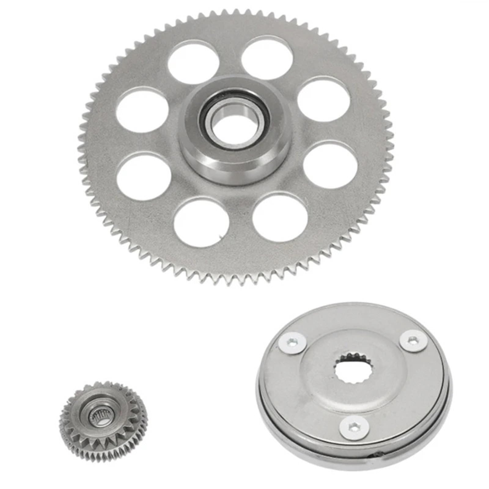 Fit for Polaris Outlaw Sportsman 50 90 110 Starter Clutch Idle Gear Kit 0454961 Starter Clutch Bearing Gear Kit
