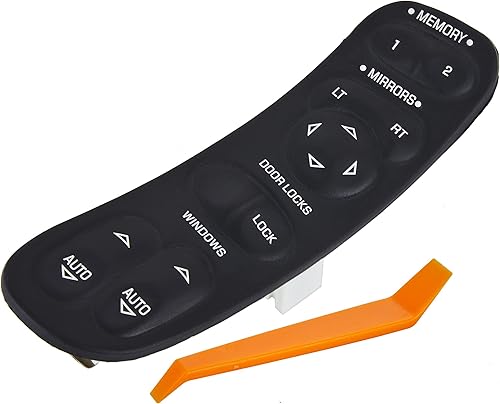 Interruptor de Ventana Eléctrica Compatible con Chevy C5 Corvette 1997-2004 Control Lateral del Conductor Puerta Vidrios Interruptor Maestro