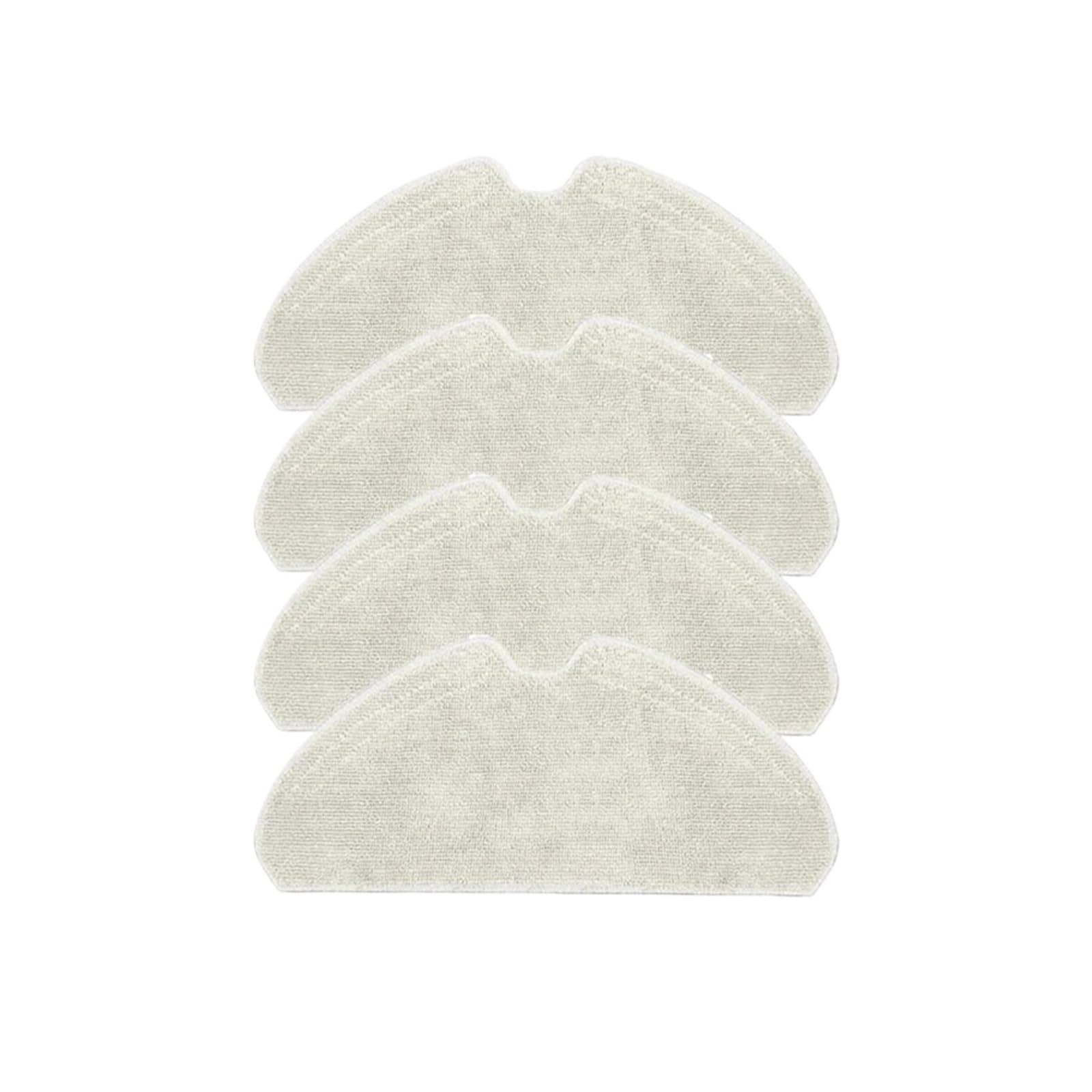 VIXWDRUTY Compatible For Xiaomi，Compatible For Dreame，D10s/D10s Pro Robotic Vacuum Cleaner Mop Pads Rags Spare Parts Accessories(4pcs)