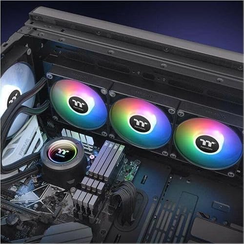 image for Thermaltake TH420 ARGB Sync V2 CPU Liquid Cooler/AlO Liquid Cooling/Fa