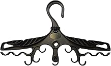 Scuba Choice Scuba Diving Deluxe BCD Wetsuit Drysuit Multi Purpose Black Hanger with Din Thread