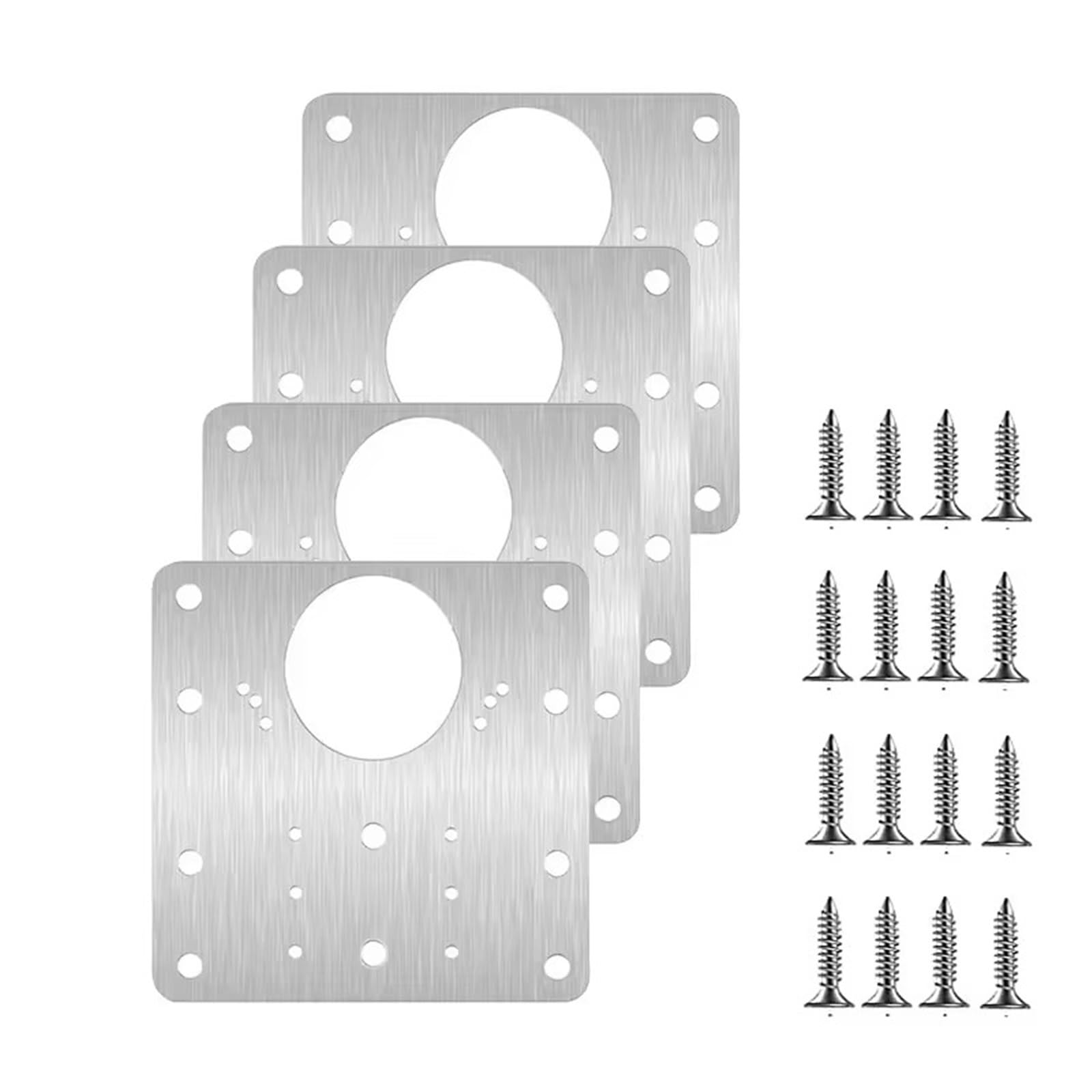 Kdhcvkz 4Pcs 2/ Stainless Steel Door Hinges Cabinet Door Hinges(4Pcs)