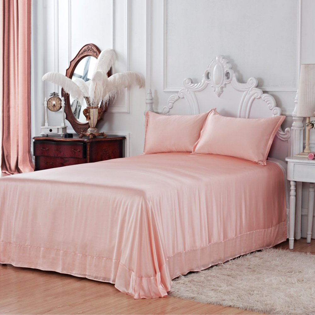 Drap de soie unique thermorégulateur 120x230cm hypoallergénique pour la peau