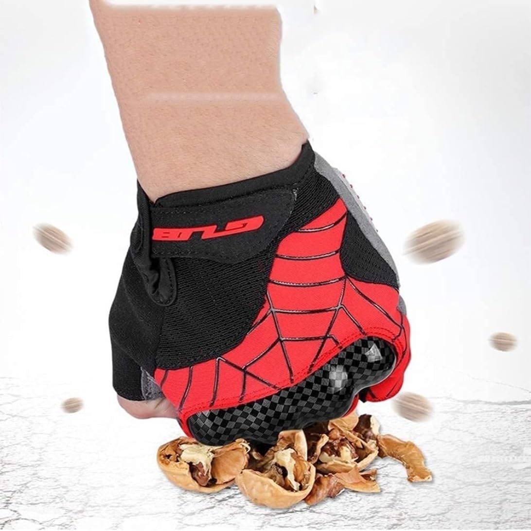Rękawice Rowerowe Rękawiczki do Rowerów Rękawiczki Męskie 1 Para Rękawiczek Z Półpalcami Do Rękawic Rowerowych I Motocyklowych Rękawiczki Rowerowe
