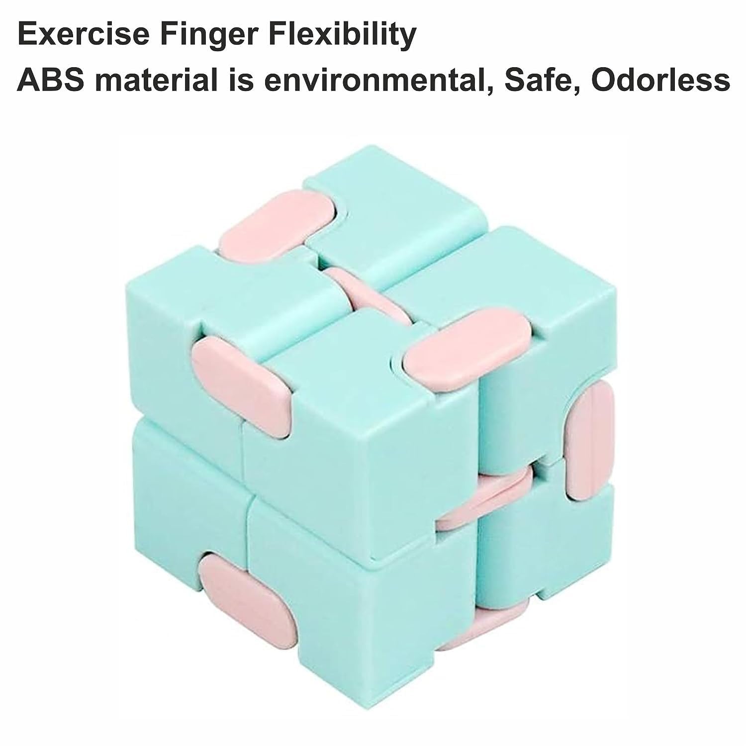 Cube Fidget Toy for Stress Relief | Mini Anti-Anxiety Fidgeting Gadget | Handheld Focus & Relaxation Toy for Kids & Adults (Multicolor) β POTLID 3
