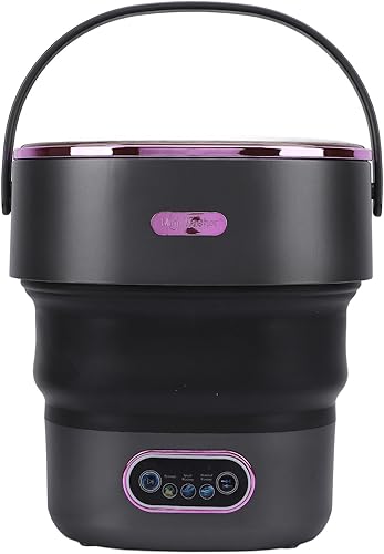 Portable Washing Machine, 13L Foldable aundry Washer for Small Clothes, Foldable Design Ideal for Home, Campain, Hotel and Apartment