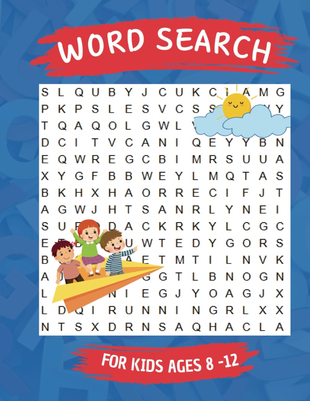 word search book for children aged 8 to 12: Search for words with different themes and categories, which helps develop word association and other skills.