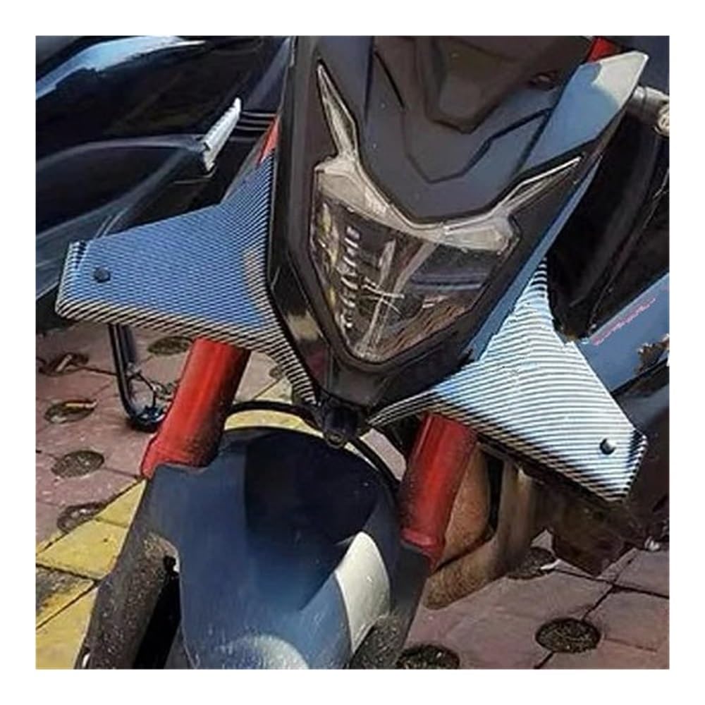 Spoiler Anteriore Aerodinamico Per Honda CB750 Hornet 2023-2025 – Winglet In ABS Con Effetto Downforce, Finitura Twill