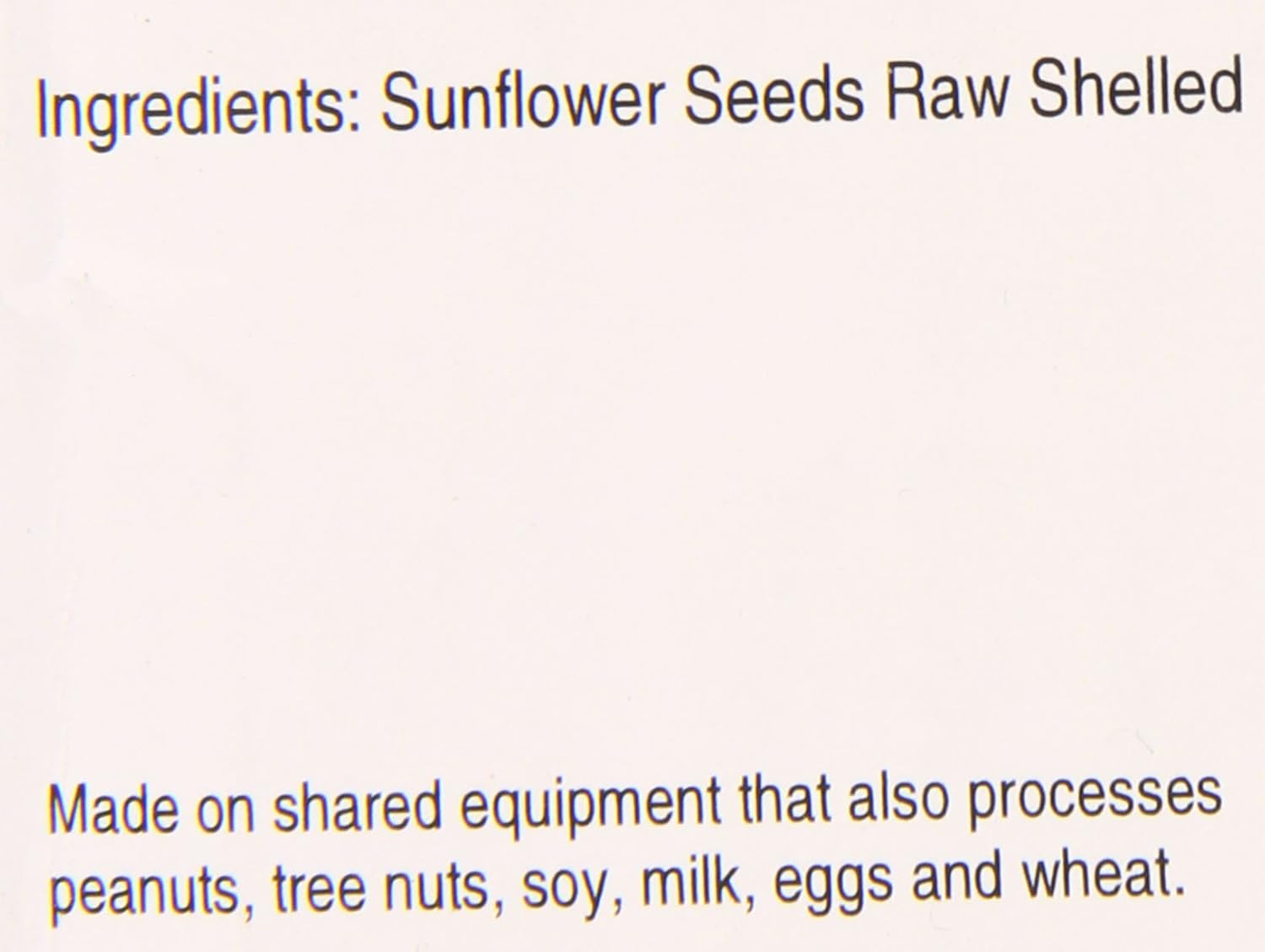 Taste Specialty Foods Raw Sunflower Kernels, 5 Pound