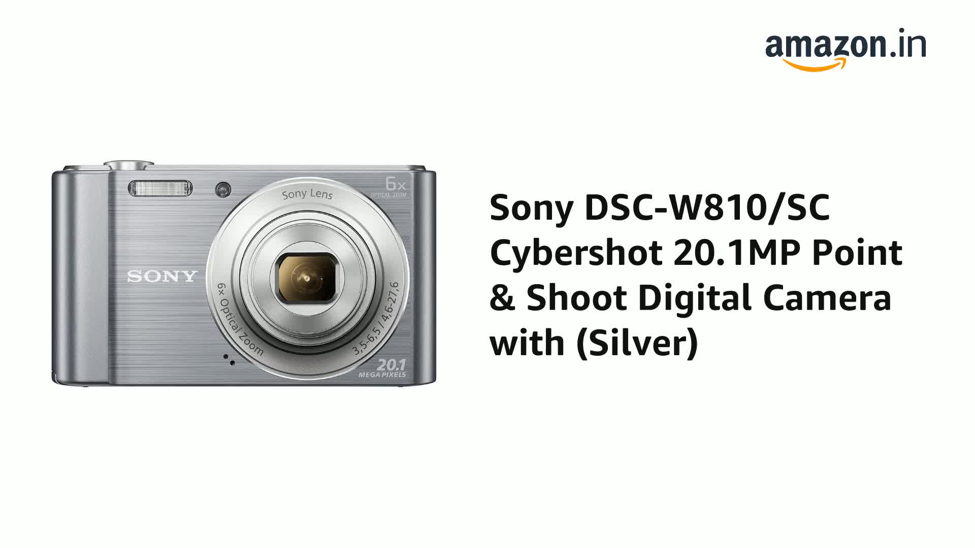 デジタルカメラ SONYcyber-shot DSC-W810 Buy Sony DSC-W810/SC Cybershot 20.1MP Point & Shoot Digital