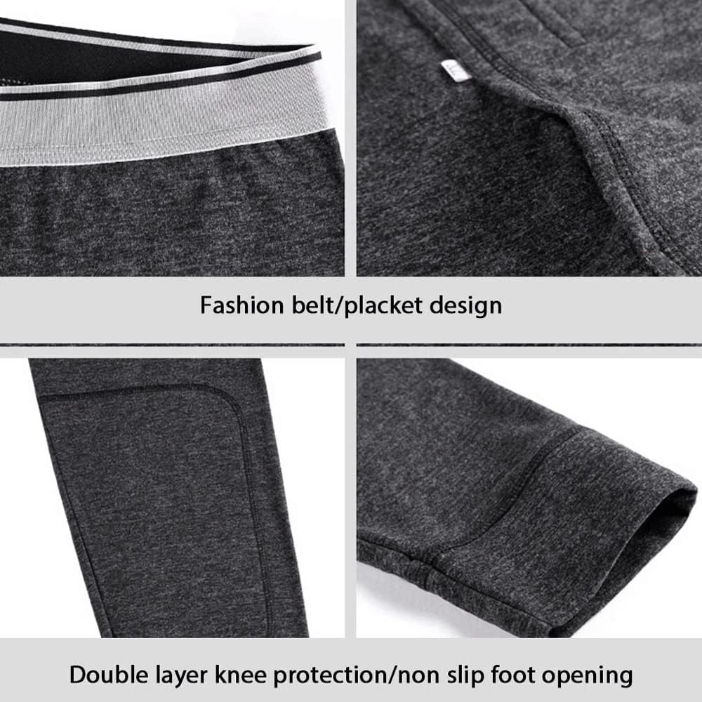 Men's Thermal Leggings Thickened Elastic Band Winter Men's Thermal Pants Pants