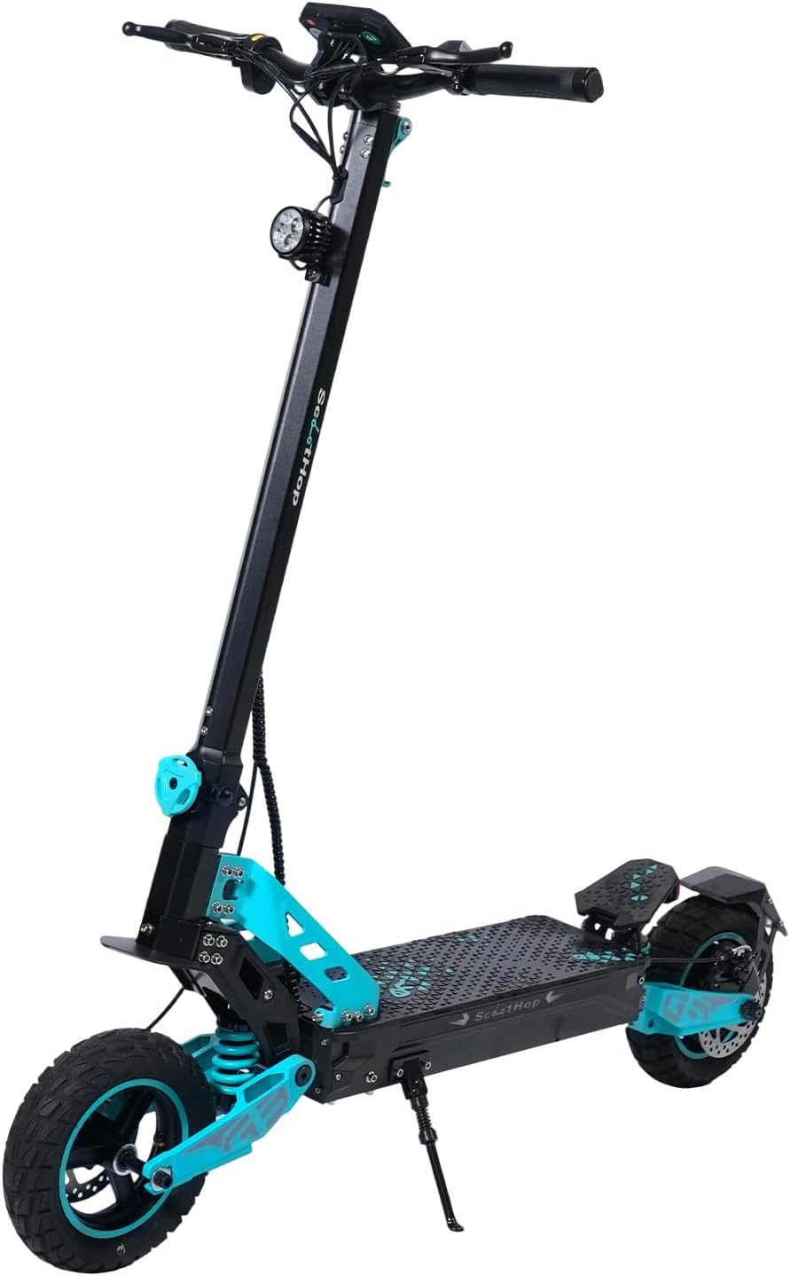 Electric Scooter for Adults, Fast E Scooter with Dual 1200W Motors, 10" Off Road Tires, Up to 35 MPH Top Speed, 31-41Miles Range, Dual Brake & Dual Suspension, Foldable Scooters, Max Weight 331LBS