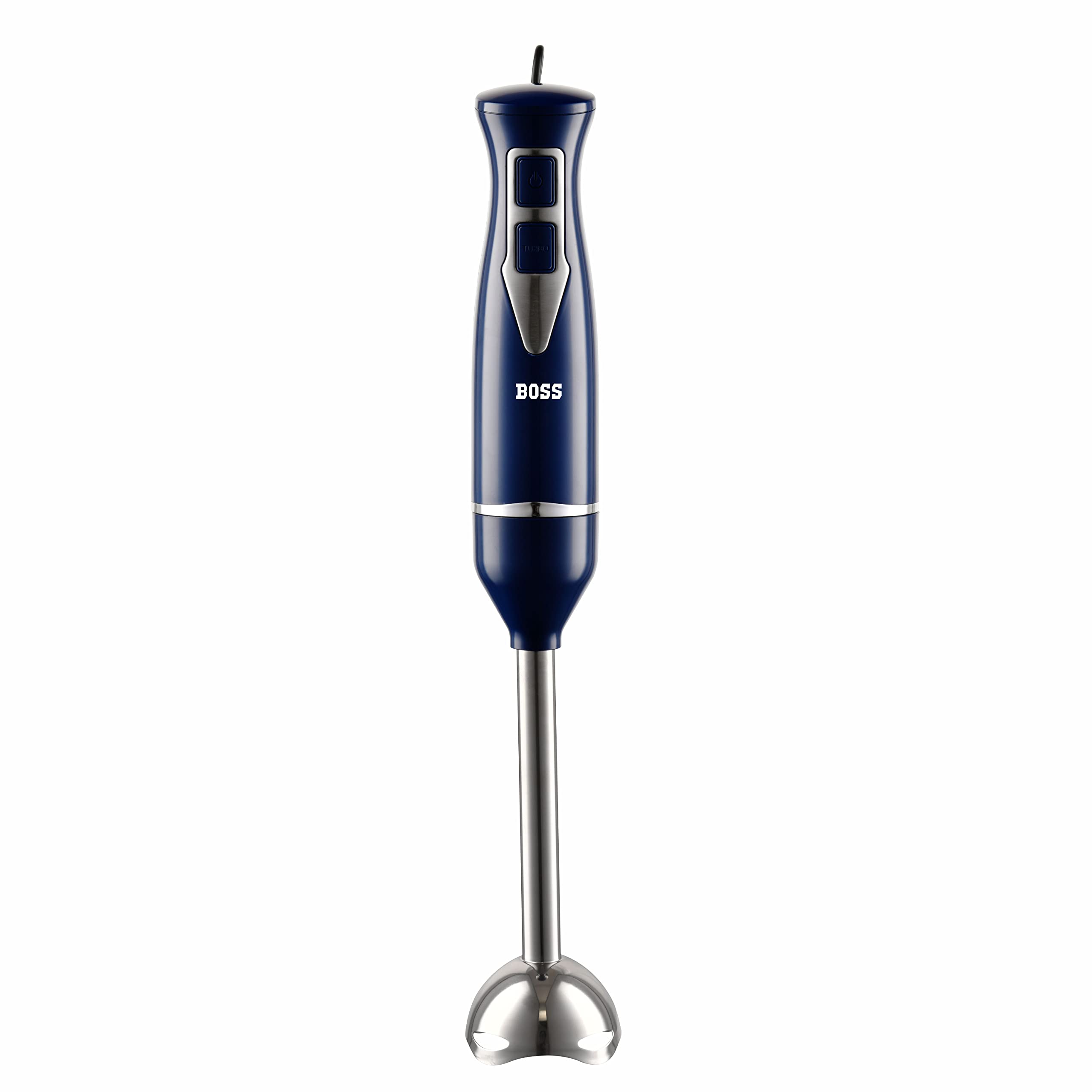 Stainless Steel Breeze Hand Blender, 350-Watt, 2-Speed, Blue