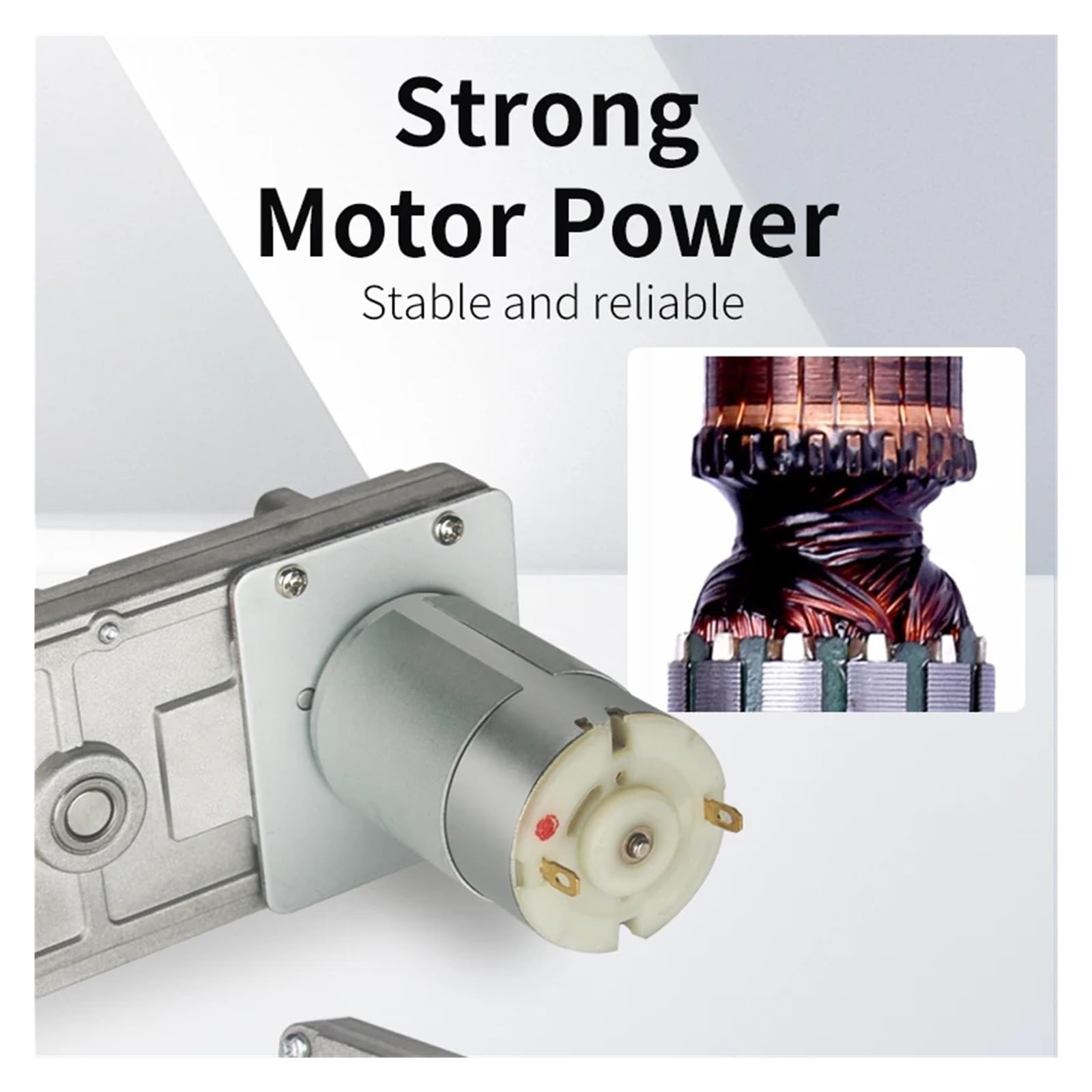 FAI DA TE Elettrico DC Attuatore Lineare Alternativo Telescopico Asta di Spinta 3-15 cm Corsa 2-8 Metal Gear Riduzione controllo della velocità del motore,Industriale e fai da te(2-8cm 90RPM,12V)