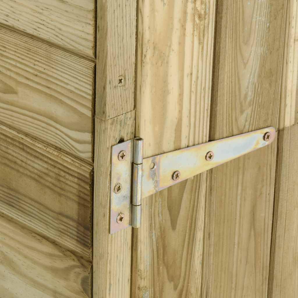 vidaXL Capanno Attrezzi da Giardino Casetta Porta Utensili Deposito da Giardino Arredamento Patio Terrazza Esterni Legno Impregnato