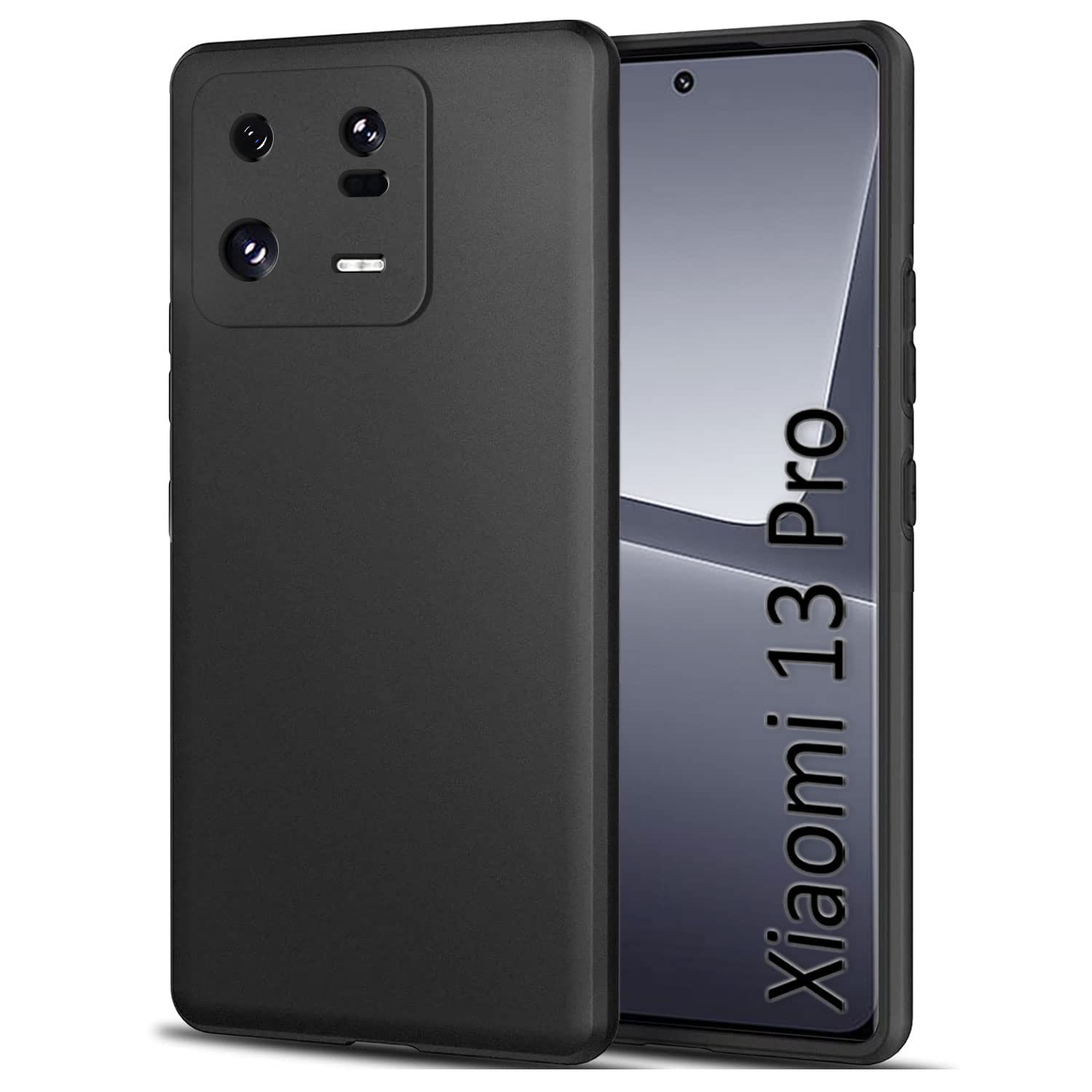 TheGiftKart Sleek Back Cover Case for Mi Xiaomi 13 PRO 5G | Slim Fit Protective Design | Ultra Matte Finish | Camera Protection Bump | Soft Silicon Back Cover Case for Mi Xiaomi 13 Pro 5G (Black) (B0BXNSM6LH) Amazon Price History, Amazon Price Tracker