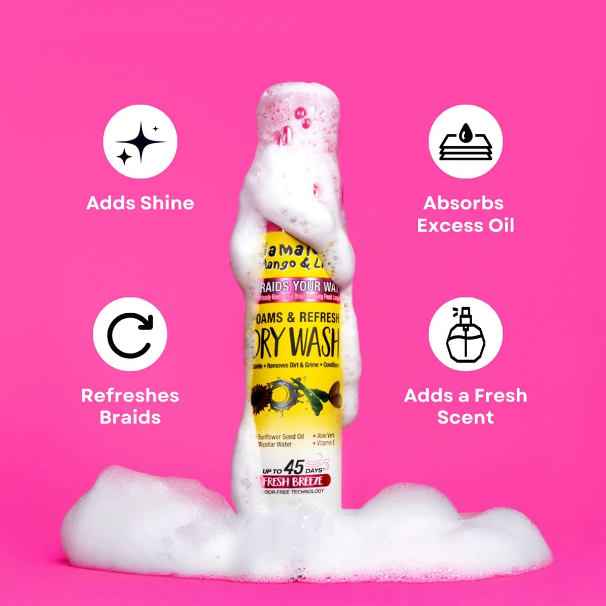 Amazon.com : Jamaican Mango & Lime Braids Your Way Dry Wash