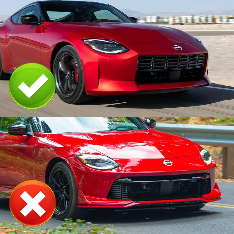 Amazon.com: HK5 3pcs Front Bumper Lip Spoiler Body Kit Compatible