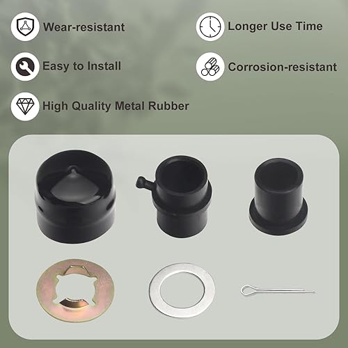 Miniatura 3 de Kit de rodamientos de rueda delantera compatible con Cub Cad-etMTDTroy-Bilt LGT1050 LGT1054 LGTX1050 LGTX1054 GT1054 GT1054 GTX1054 - LTX1040