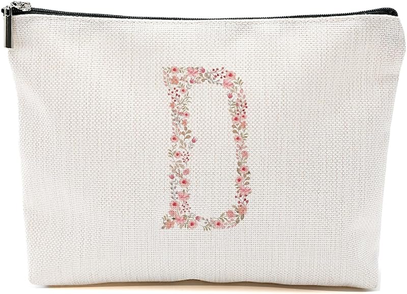 Necessaire de maquiagem CSHVJ Flower D com zíper