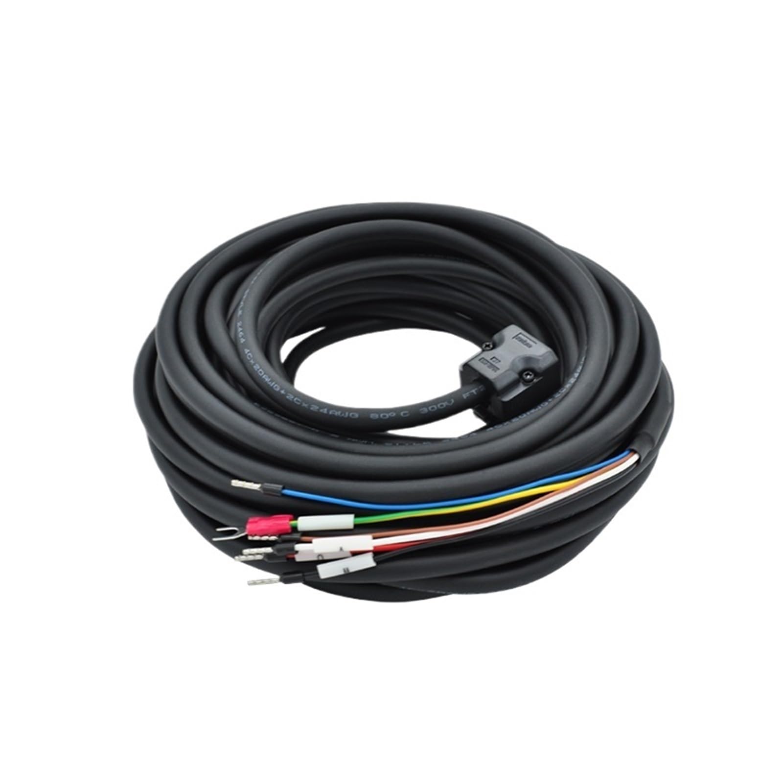 Cable de conexión de alimentación del servomotor JZSP-CSM32-15-E JZSP-CSM32-20-E JZSP-CSM32-30-E con cable de freno (15 m, JZSP-CSM12-XX-E)