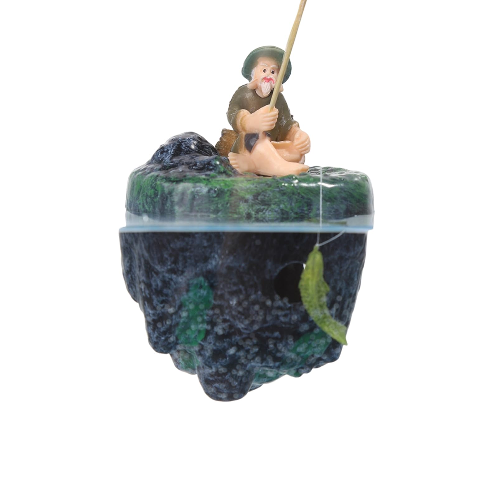 Limtula Floating Islands Ornament Aquariums Cave Fishing Hideouts Fun Fish Tanks Decorations for Bettas Shrimp Fishing Hideouts