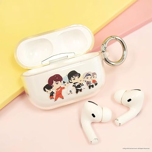 Miniatura 7 de iFace TinyTAN - Linda funda para AirPods Pro - Dynamite Funda transparente de anime para Apple AirPods Pro Mercancía oficial con diseño TinyTan