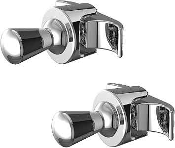 Pareja Handy Drop tubular -2 toalleros para radiador tubular, se fijan directamente al radiador tubular - Cromado