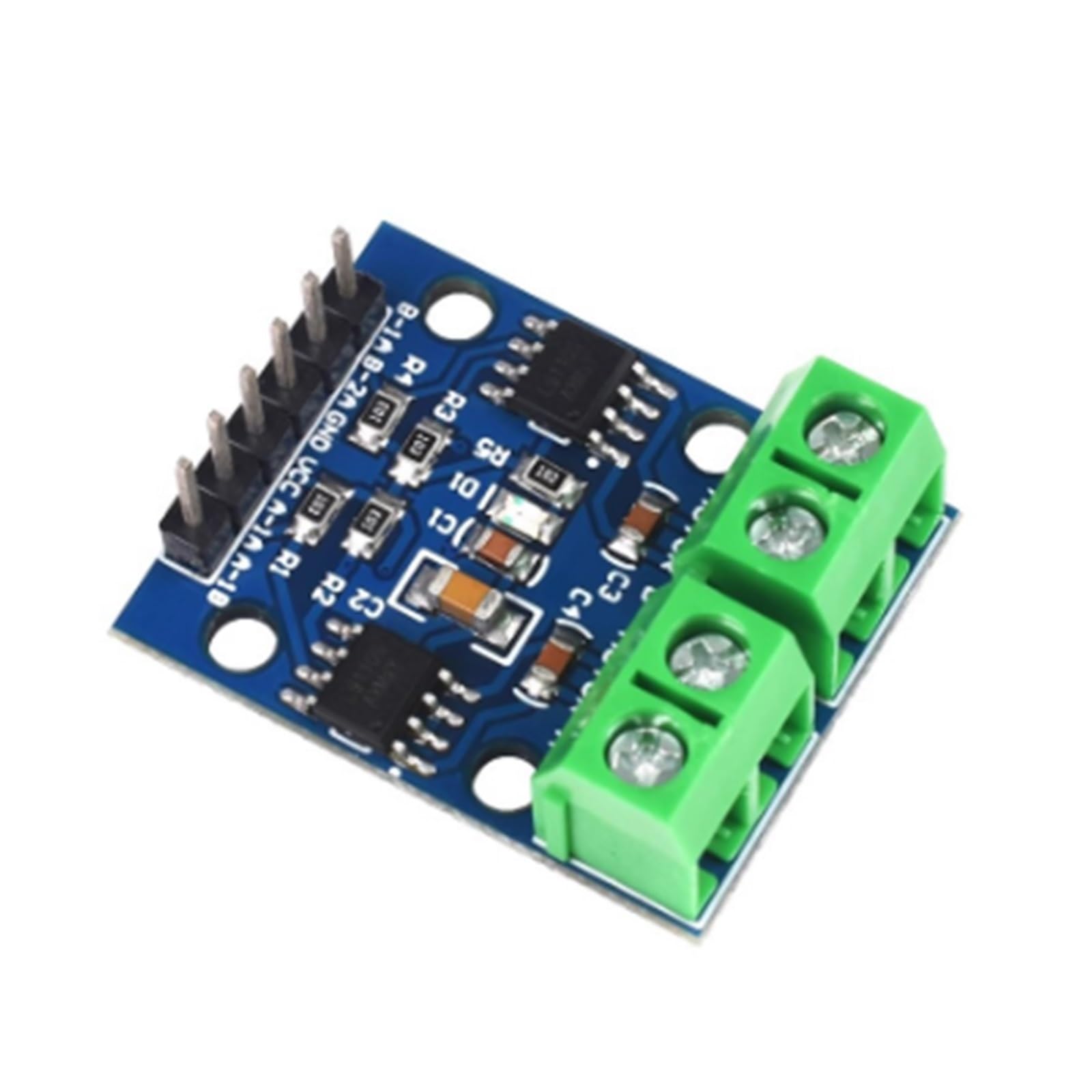 Controlador de motor, Módulo Controlador De Motor CC 10 Piezas, Canales Puente H Duales For Robots Automóviles Inteligentes, Placa Controladora Velocidad 2,5-12 V,Control inteligente