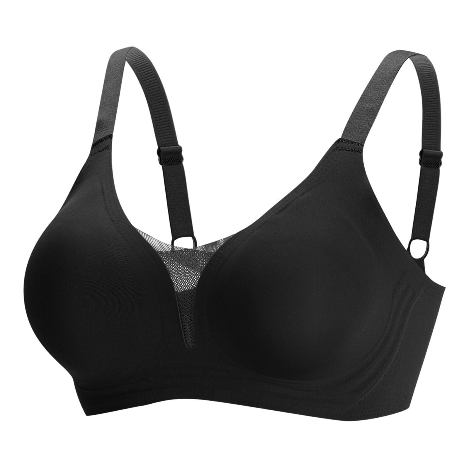 Genérico Sujetador Push Up Sin Escote en V Profundo para Mujer