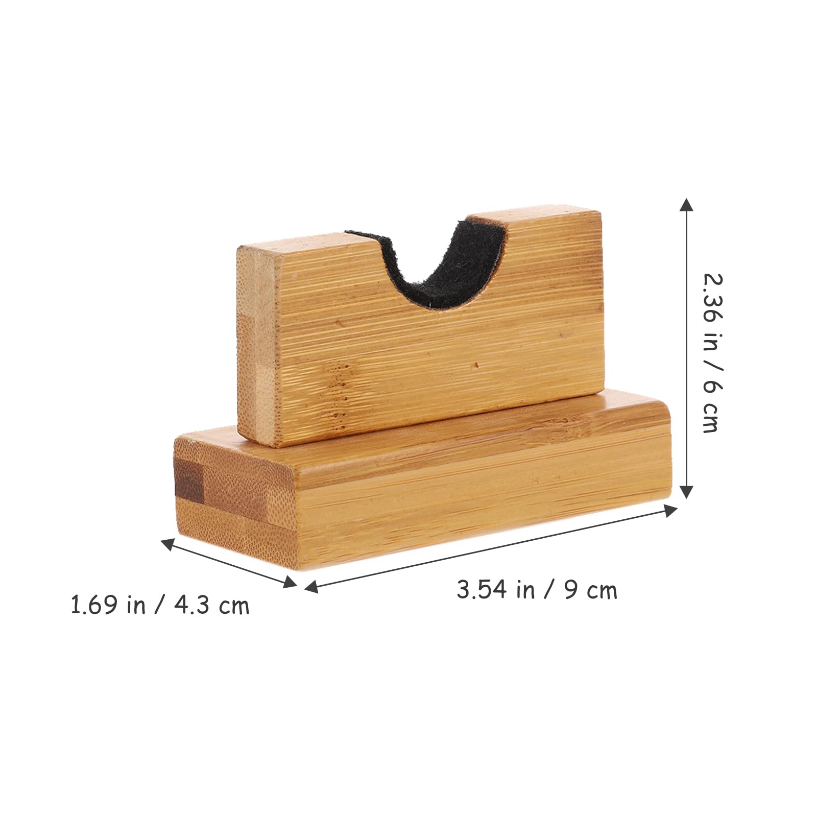 BESPORTBLE Holz Baseballschläger Ständer: Baseballschläger Halterung Tisch Displayhalter Horizontale Rack Halterung für zu Hause