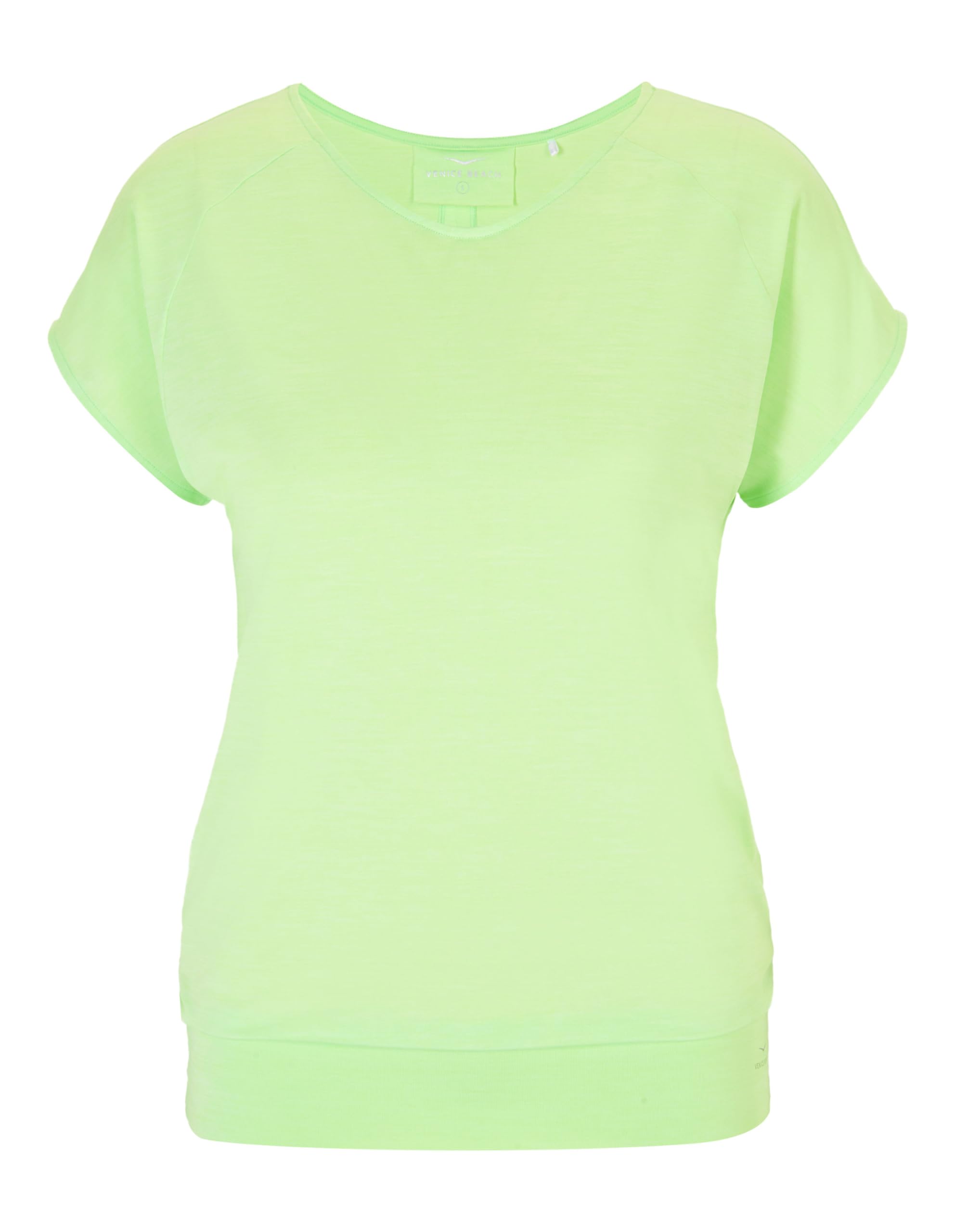 Venice Beach Sport-T-Shirt für Damen mit lässiger Schnittform und V-Ausschnitt Sui
