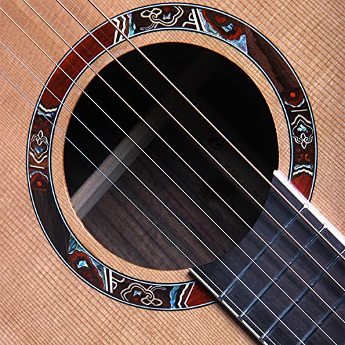 MEIeynt Kit de démarrage de Base pour Guitare Acoustique débutant de 41 Pouces avec Sac de Transport, Cordes, Sangle… - Les Beatles, Paul McCartney, John Lennon, RIngo Starr, George Harrison MEIeynt Kit de démarrage de Base pour Guitare Acoustique débutant de 41 Pouces avec Sac de Transport, Cordes, Sangle… – Image 5
