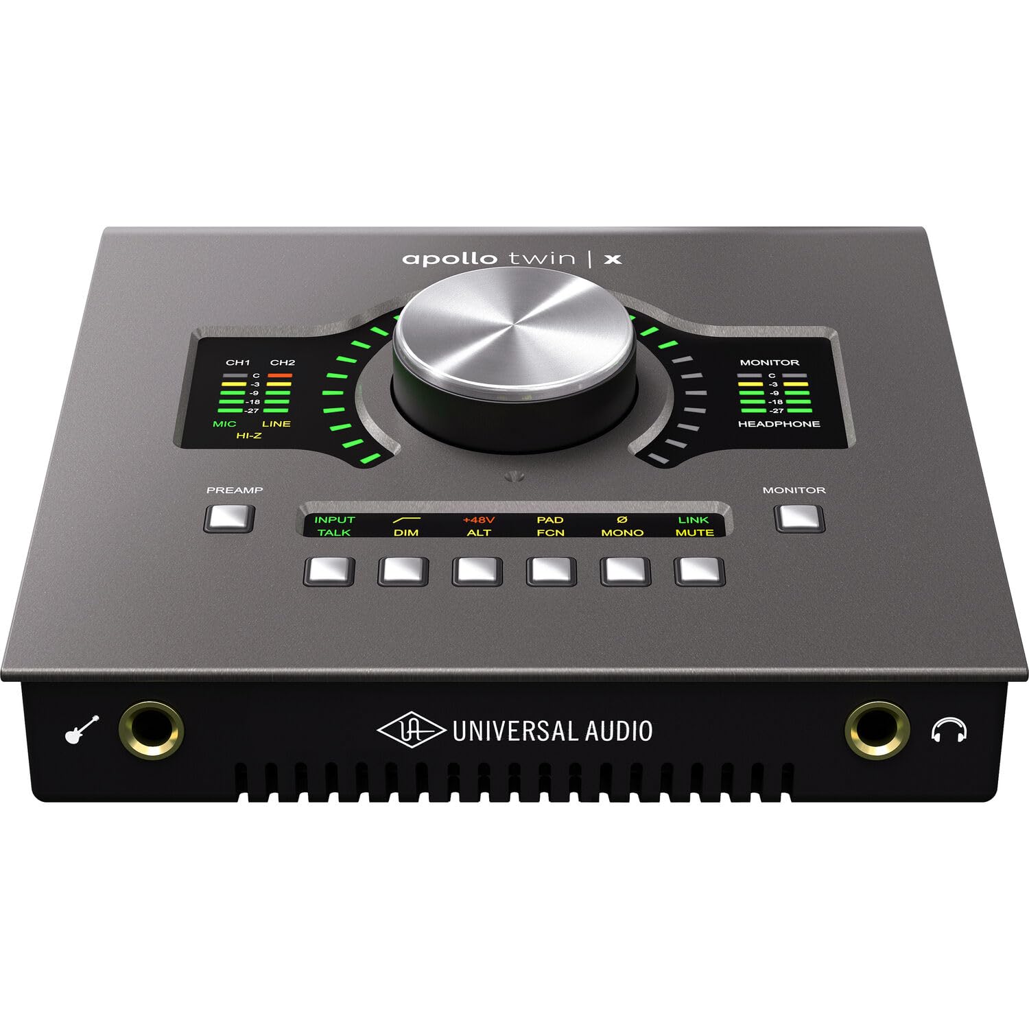 Universal Audio Apollo Twin X USB DUO Heritage Edition, (2) XLR Cables, (2) 1/4 Cable, Presonus HD9 Bundle
