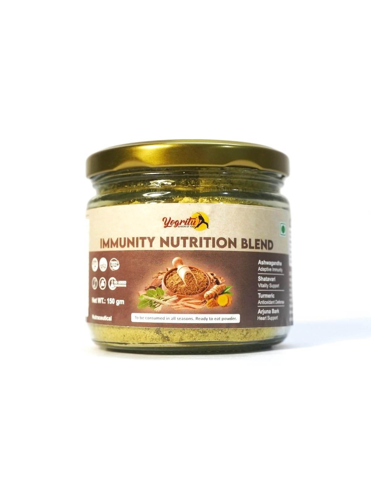Immunity Nutrition Blend Powder | Herbal Mix Daily Health & Immunity Booster | 150g Jar-image-43