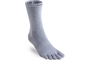 Injinji Liner Crew Toe Socks for Men: The Perfect Hiking Companions