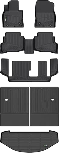 Miniatura 24 de Juego de alfombrillas y forro de carga para Mazda CX5 2017-2022, protección para todo tipo de clima, TPE antideslizante, juego completo de forros