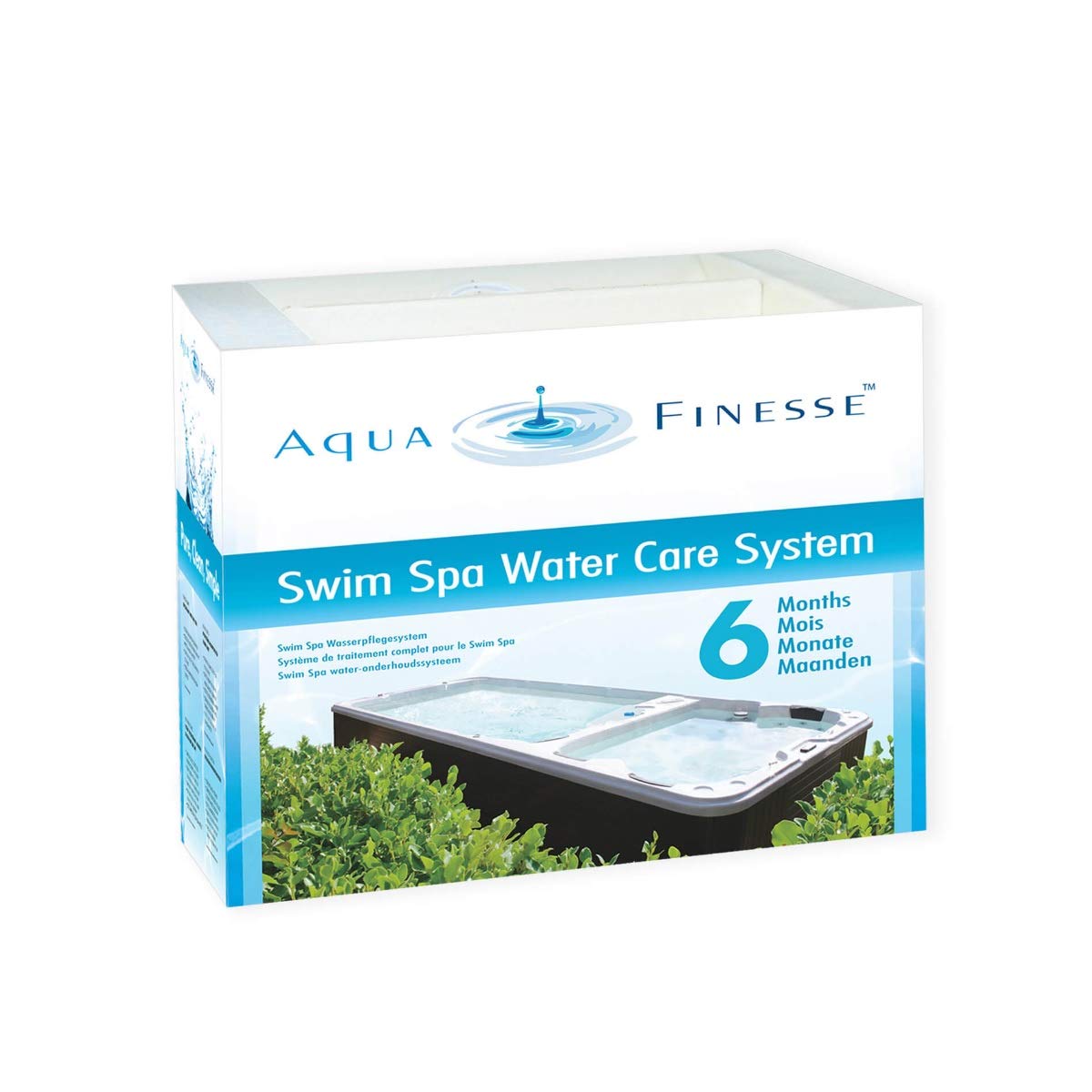 Aqua Finesse Swim Spa Water Care Entretien de l'eau Box Set complet z001020
