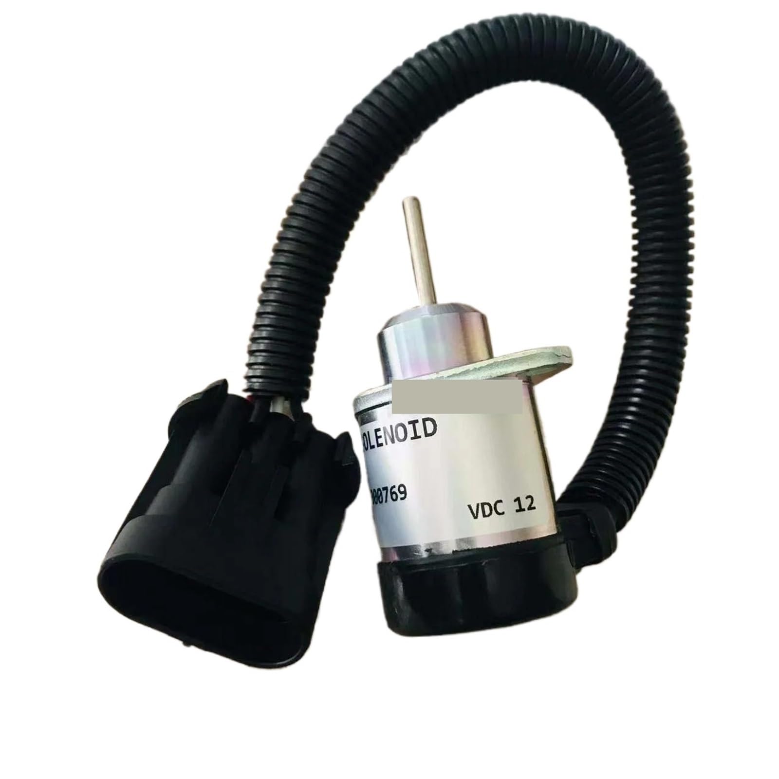 7000769 1J710-60011 Engine Fuel Stop Solenoid 12V for Skid Steer Models Mechanical Parts