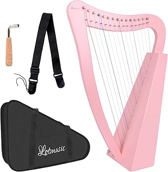 Amazon.com: Lyre Harp,15 strings 22 inch Solid Birchwood Musical