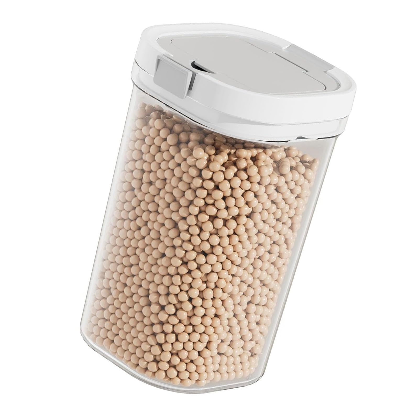 TQUXNGA Storage Container with Builts in Spoon for Dry Food Kitchen Organization and Easy Access Food Storage Jars