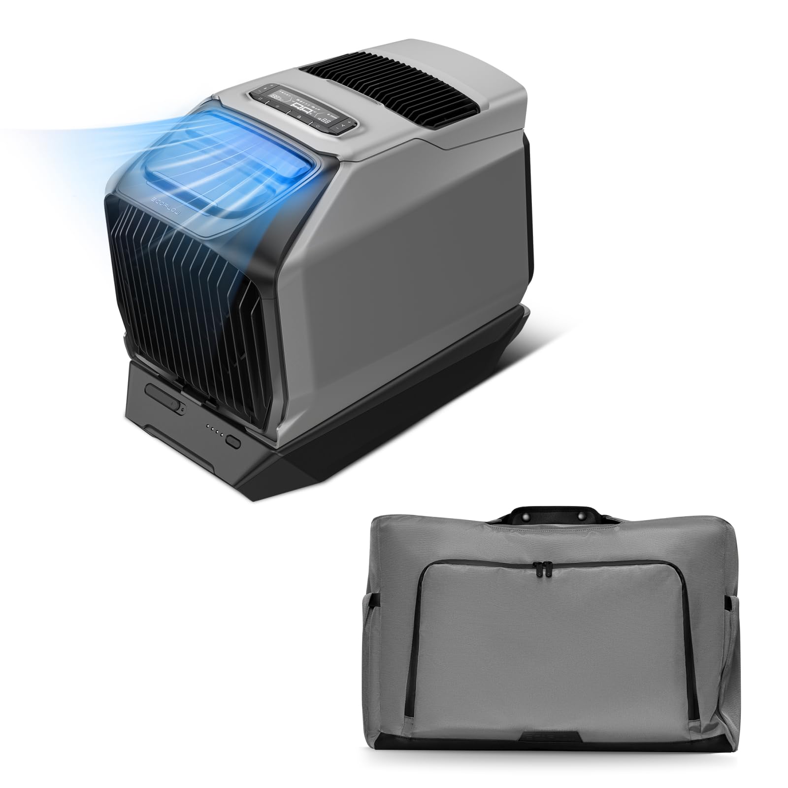 ECOFLOW WAVE3 ポータブルエアコン 本体＆専用バッテリー Amazon | EcoFlow WAVE 3 ポータブルエアコン+専用エクストラ