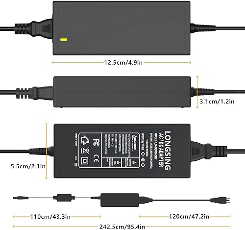 Miniatura 5 de Fuente de alimentación de 5 V 5 A, adaptador de corriente universal, fuente de alimentación de CC, adecuado para sistema de seguridad CCTV fuente
