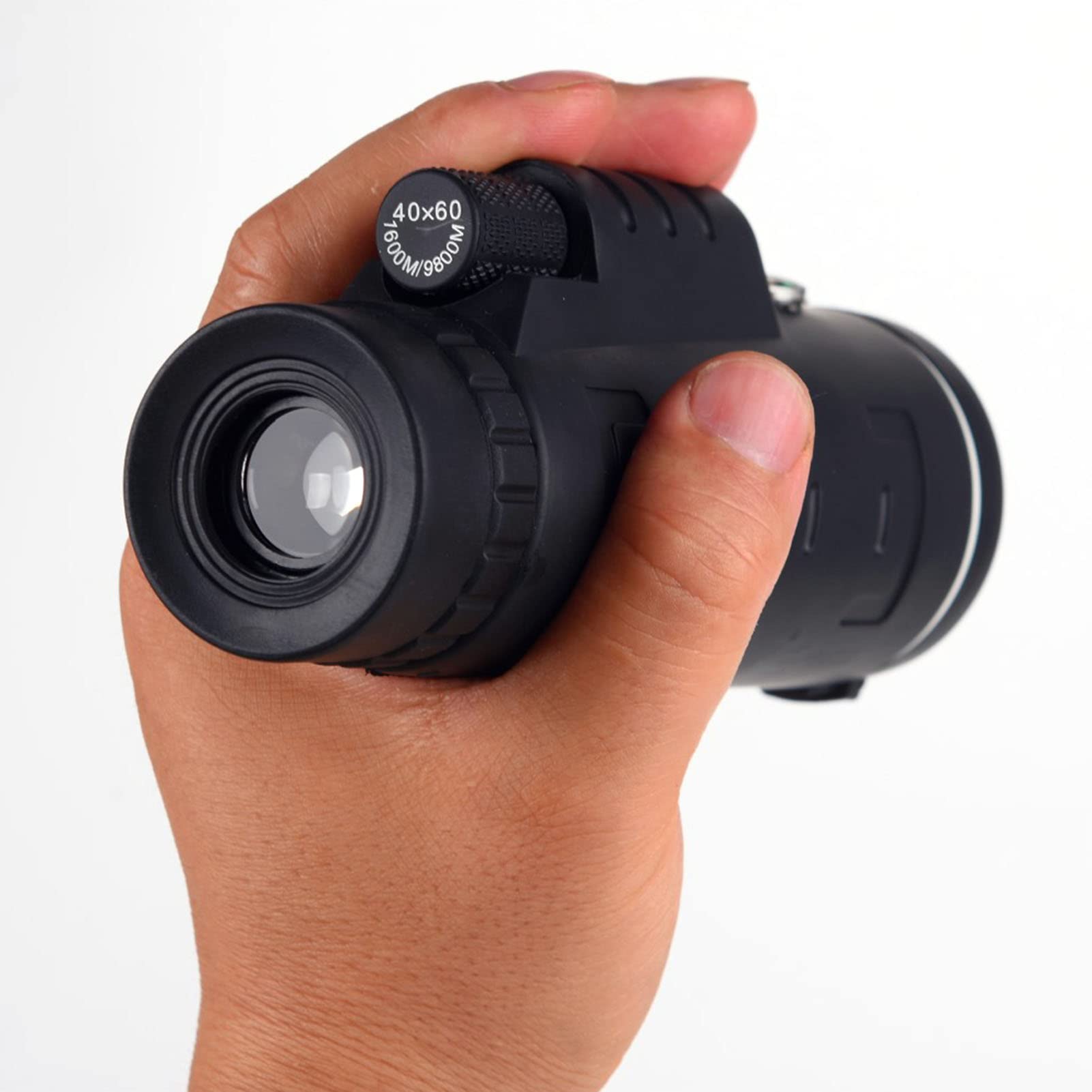 Telescopio Monoculare Ad Alta Potenza 40X60 Visione Notturna HD Impermeabile con Clip per Telefono e Treppiede Telescopico per Escursionismo, Caccia e Birdwatching